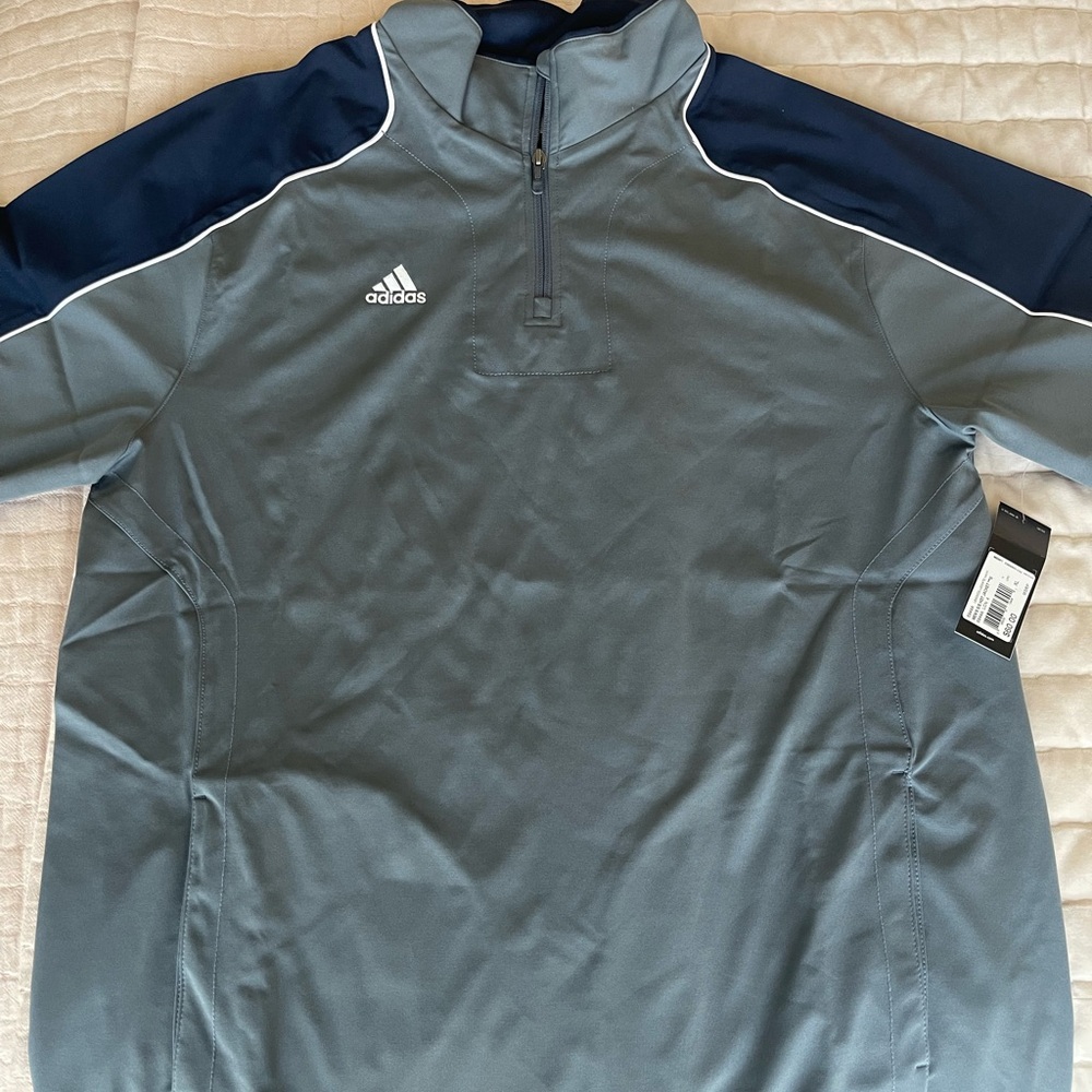 Adidas Gray Men’s Game Day S/S Hot Jacket Size XL NWT